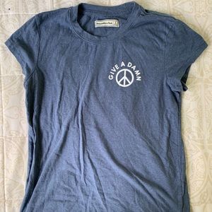 “Give a Damn” Graphic Tee - Size S